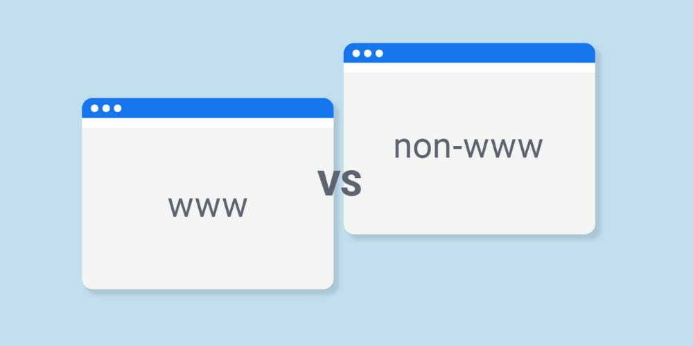 Sự khác biệt giữa việc có và không có WWW trong URL