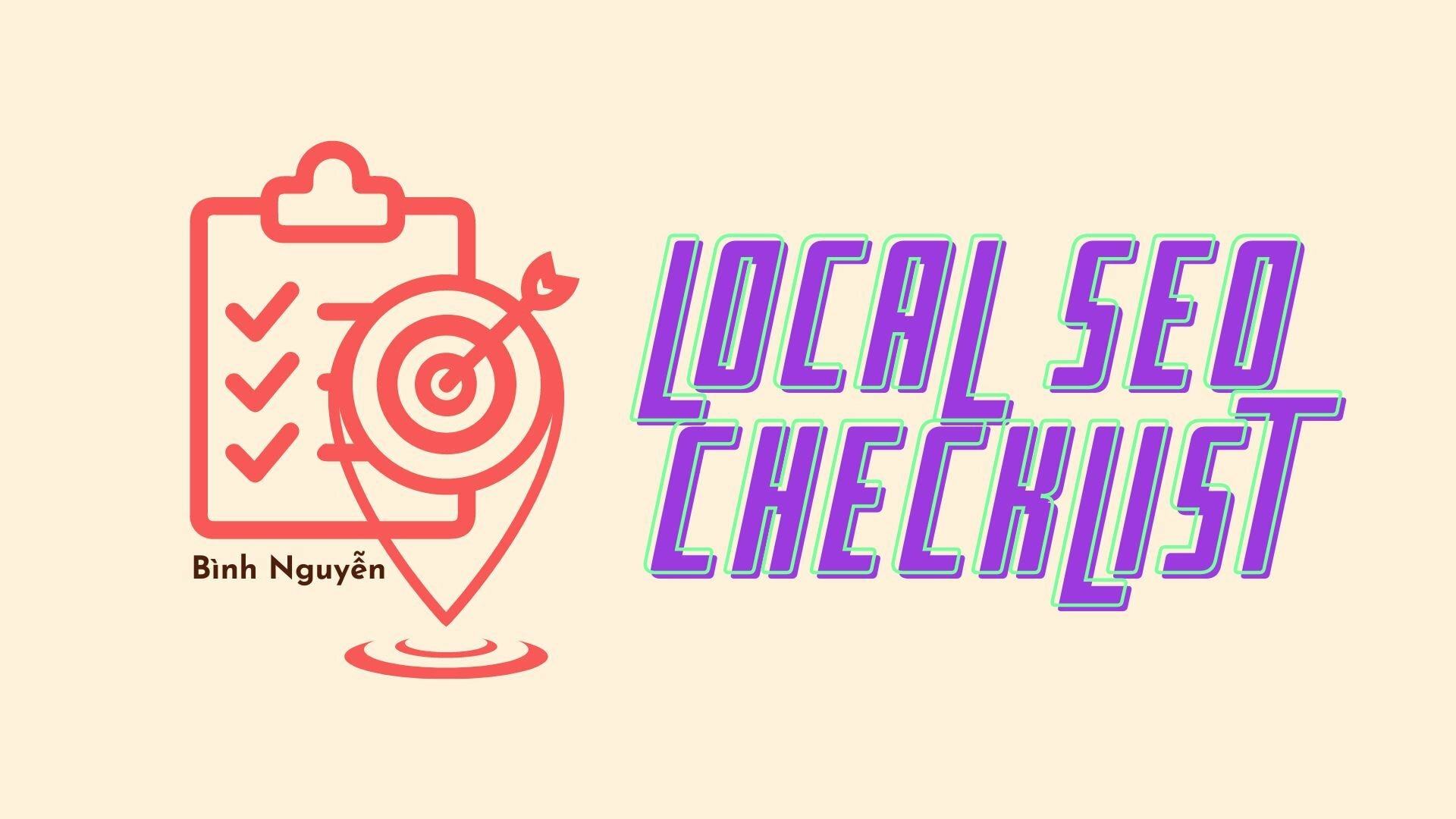 Local SEO Checklist