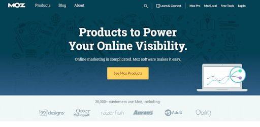 MOZ Landing Page