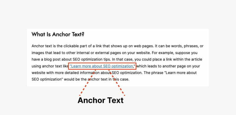 Sử dụng keyword làm anchor text