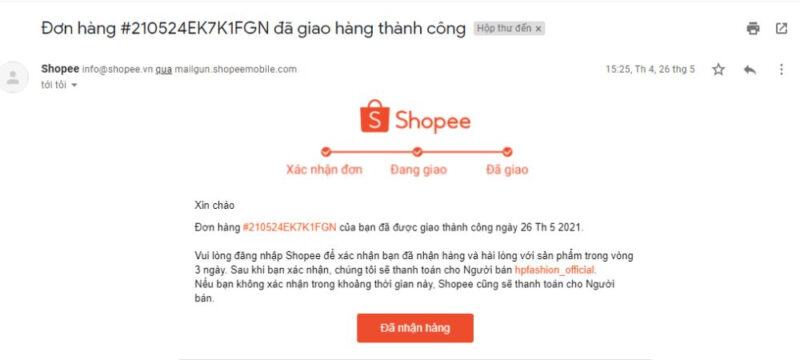 Email giao dịch