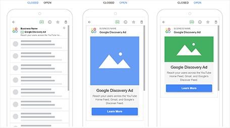 Discovery Ads trên Gmail