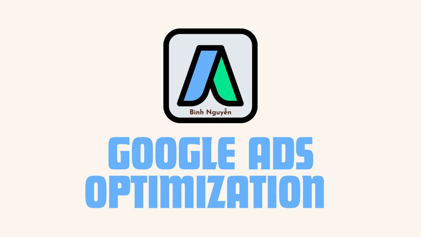 Tối ưu hoá quảng cáo Google Ads