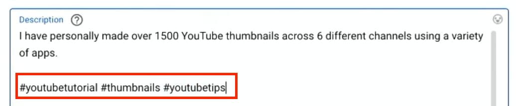 Cách thêm Hashtag Youtube vào video