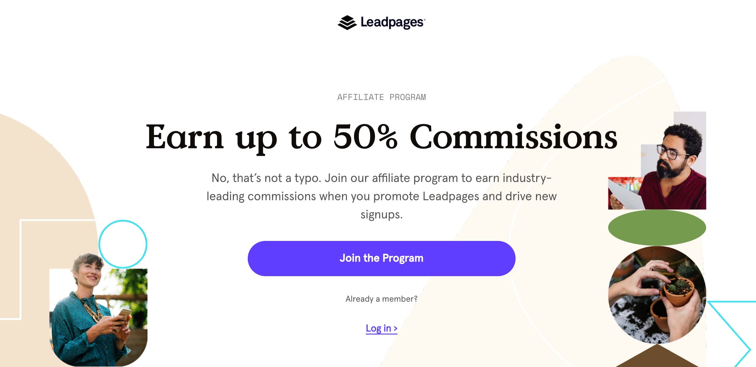 Chương trình affiliate của LeadPages