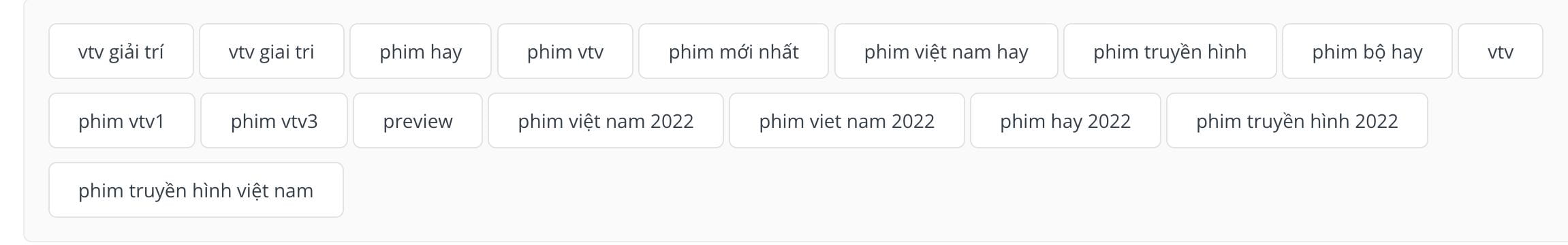 Tiêu chí khi tạo thẻ tag